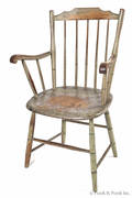 Pennsylvania rodback Windsor armchair