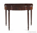 Philadelphia mahogany Sheraton card table