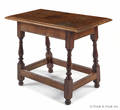 Long leaf pine small tavern table