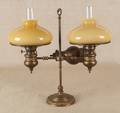Thomas Adams double arm student lamp