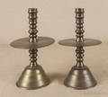 Pair of large brass heemskirk candlesticks