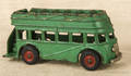 Arcade cast iron double decker bus