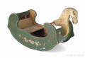 Painted rocking horse late 19th c