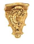French Style Gilt Wood  Gesso Wall Bracket