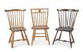 Three Pennsylvania Windsor chairs
