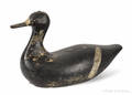 Carved and painted duck decoy early 20th c