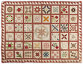 Pieced and appliqu friendship quilt mid 19th c
