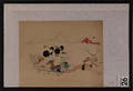 Two Olive Bemish Disney illustrations of Mickey Mouse and Jiminy Cricket