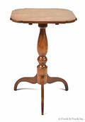 Federal maple candlestand