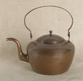 Reading Pennsylvania copper tea kettle late 18th c