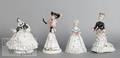 Four Lenox porcelain figures