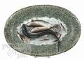 French Majolica or Palissy fish platter