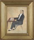 Pennsylvania watercolor portrait of William Thompson 17621829