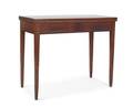 Hepplewhite inlaid mahogany card table