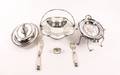 Collection of Sterling  Silverplate Serving Items