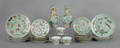Collection of Chinese celadon glaze porcelain