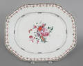 Chinese export porcelain platter
