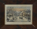 Eleven Currier and Ives lithographs