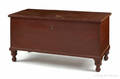 Pennsylvania painted pine blanket chest