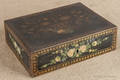 New England painted pine dresser box ca 1835