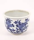 Chinese Porcelain Blue  White Jardiniere 20th C