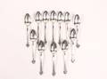 Wm B Durgin Co 12 Sterling Lenox Teaspoons