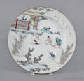 Chinese porcelain charger early 19th c