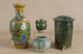 Three Chinese pottery vessels