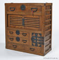Korean pine chest