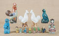 Group of Chinese porcelain and pottery figures