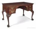 Chippendale style mahogany desk