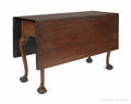 Pennsylvania Chippendale walnut dropleaf dining table ca 1770