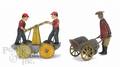 Two Girard tin lithograph windup toys