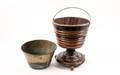 Regency Wood  Metal Peat Bucket