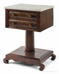 Classical mahogany stand