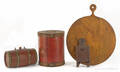 Group of woodenware