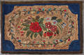 Hooked and shirred rug late 19th c