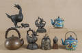 Group of Japanese and Southeast Asian metalware