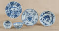 Chinese Ming Dynasty blue and white porcelain plate