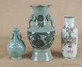 Three contemporary Chinese vases