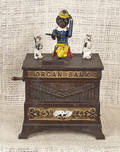 Cast iron  Organ  mechanical bank manufactured by Kyser  Rex
