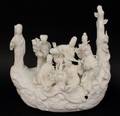 Chinese Blanc de Chine Porcelain Figural Group