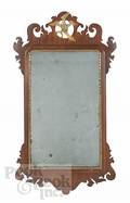 Chippendale mahogany looking glass