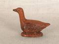 Pennsylvania redware bird rattle 19th c