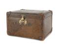 Ibex hat box with a  Dunlop  Co  top hat