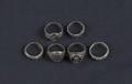Six Nazi silver rings