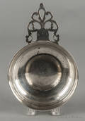 Boston silver porringer ca 1760