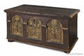 Lancaster County Pennsylvania painted architectural marriage chest