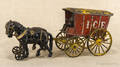 Hubley cast iron horse drawn  Ice  wagon