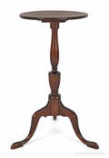 New England Federal cherry candlestand
